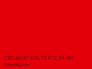 CIELab 47.639,73.672,59.46 Color Image