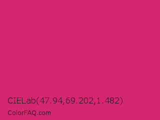 CIELab 47.94,69.202,1.482 Color Image
