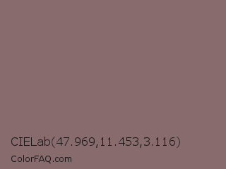CIELab 47.969,11.453,3.116 Color Image