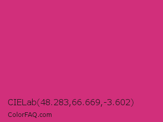 CIELab 48.283,66.669,-3.602 Color Image