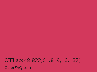 CIELab 48.822,61.819,16.137 Color Image