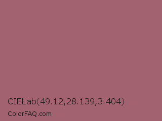 CIELab 49.12,28.139,3.404 Color Image