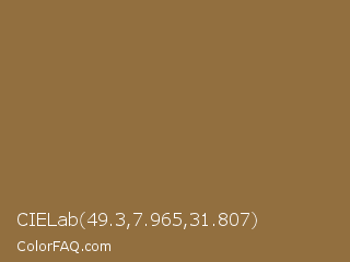 CIELab 49.3,7.965,31.807 Color Image