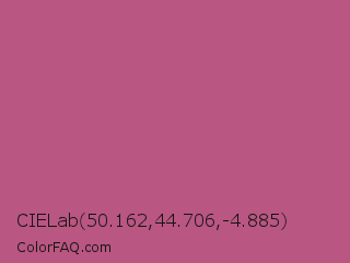 CIELab 50.162,44.706,-4.885 Color Image