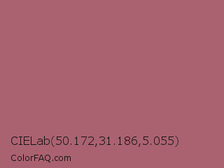 CIELab 50.172,31.186,5.055 Color Image