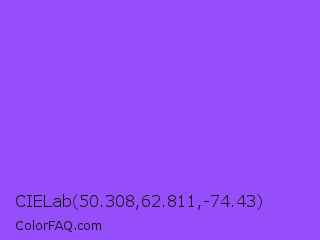 CIELab 50.308,62.811,-74.43 Color Image