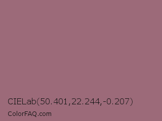 CIELab 50.401,22.244,-0.207 Color Image