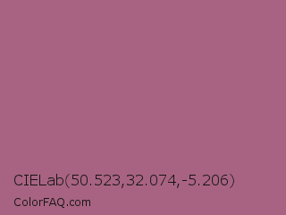 CIELab 50.523,32.074,-5.206 Color Image