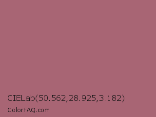 CIELab 50.562,28.925,3.182 Color Image