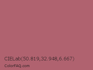 CIELab 50.819,32.948,6.667 Color Image