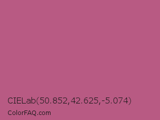 CIELab 50.852,42.625,-5.074 Color Image