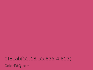 CIELab 51.18,55.836,4.813 Color Image