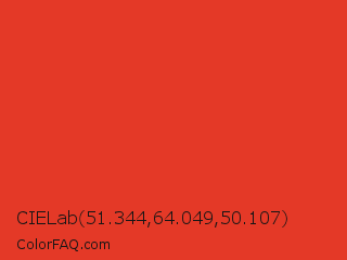 CIELab 51.344,64.049,50.107 Color Image