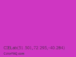 CIELab 51.501,72.295,-40.284 Color Image