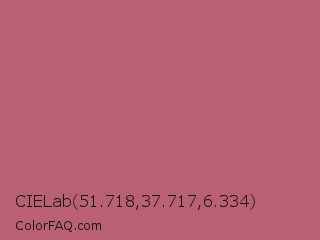 CIELab 51.718,37.717,6.334 Color Image