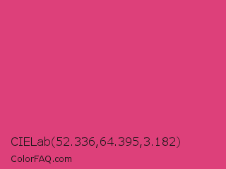 CIELab 52.336,64.395,3.182 Color Image