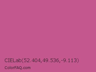CIELab 52.404,49.536,-9.113 Color Image