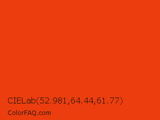 CIELab 52.981,64.44,61.77 Color Image