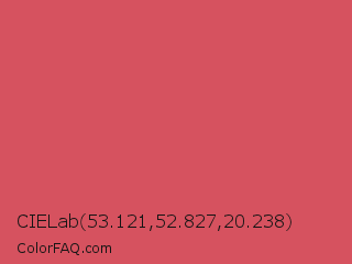 CIELab 53.121,52.827,20.238 Color Image