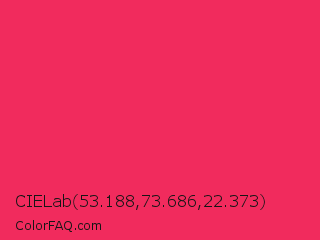 CIELab 53.188,73.686,22.373 Color Image