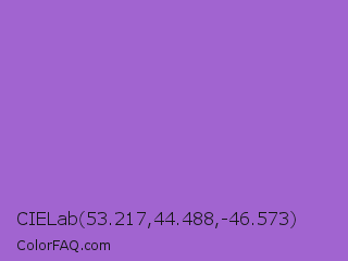 CIELab 53.217,44.488,-46.573 Color Image