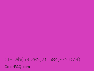 CIELab 53.285,71.584,-35.073 Color Image