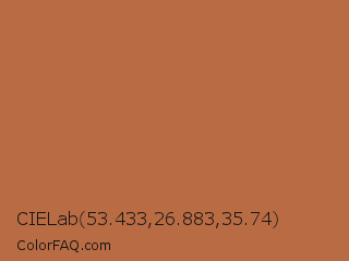 CIELab 53.433,26.883,35.74 Color Image