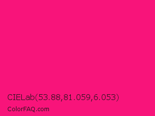 CIELab 53.88,81.059,6.053 Color Image
