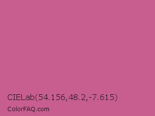 CIELab 54.156,48.2,-7.615 Color Image