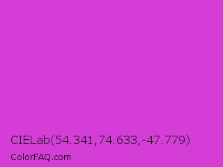 CIELab 54.341,74.633,-47.779 Color Image
