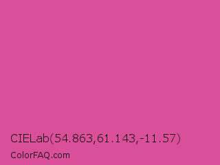 CIELab 54.863,61.143,-11.57 Color Image