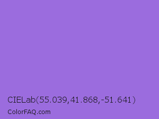 CIELab 55.039,41.868,-51.641 Color Image
