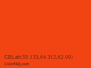 CIELab 55.133,64.312,62.09 Color Image