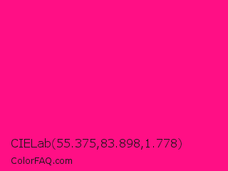 CIELab 55.375,83.898,1.778 Color Image