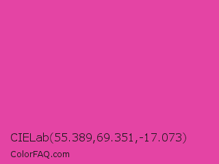 CIELab 55.389,69.351,-17.073 Color Image