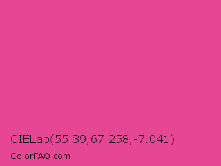 CIELab 55.39,67.258,-7.041 Color Image