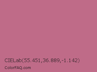 CIELab 55.451,36.889,-1.142 Color Image