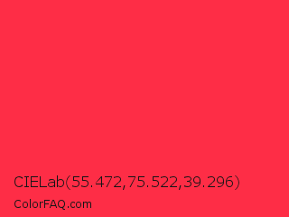 CIELab 55.472,75.522,39.296 Color Image