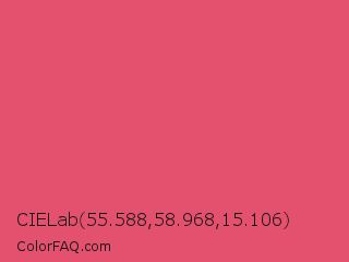 CIELab 55.588,58.968,15.106 Color Image