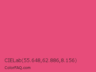 CIELab 55.648,62.886,8.156 Color Image