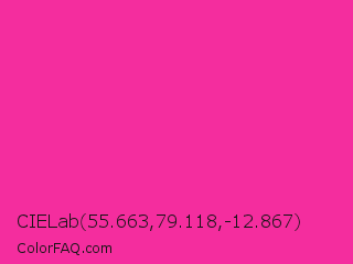 CIELab 55.663,79.118,-12.867 Color Image