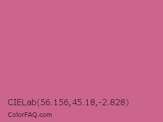 CIELab 56.156,45.18,-2.828 Color Image