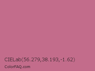 CIELab 56.279,38.193,-1.62 Color Image