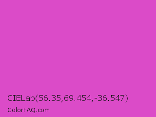 CIELab 56.35,69.454,-36.547 Color Image