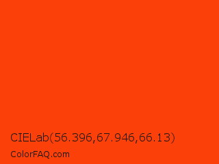 CIELab 56.396,67.946,66.13 Color Image