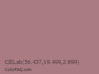 CIELab 56.437,19.499,2.899 Color Image