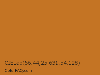 CIELab 56.44,25.631,54.128 Color Image
