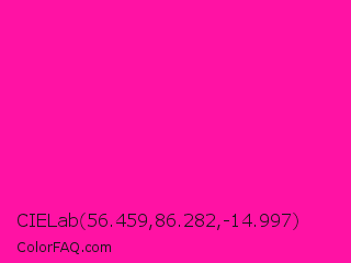 CIELab 56.459,86.282,-14.997 Color Image