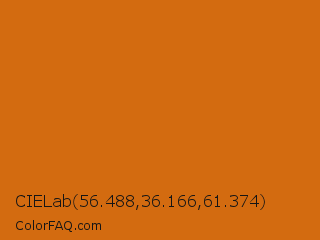 CIELab 56.488,36.166,61.374 Color Image