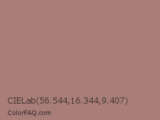 CIELab 56.544,16.344,9.407 Color Image